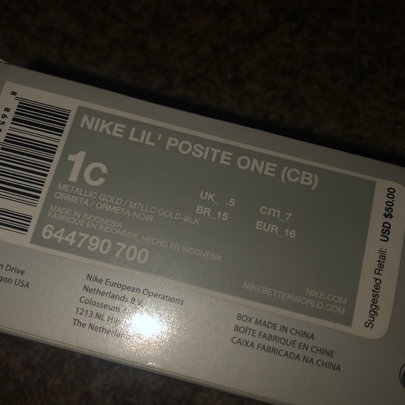 Nike Foamsite’s Gold - Picture 5 of 5